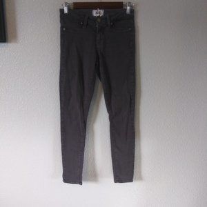 Paige Jeans Grey Verdugo Ankle Skinny Jean Size 25
